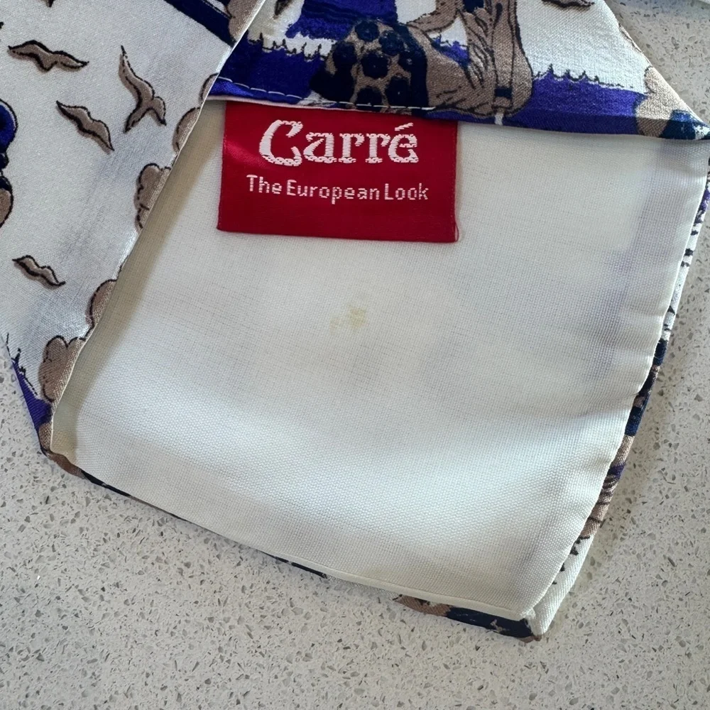 RARE Harris & Frank VTG Carre The European Look Berkely Cravats NWT